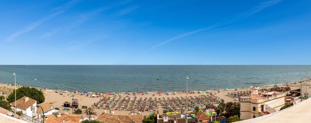 100% Seaview, 2 Minutes To The Beach And Parking Benalmádena Kültér fotó