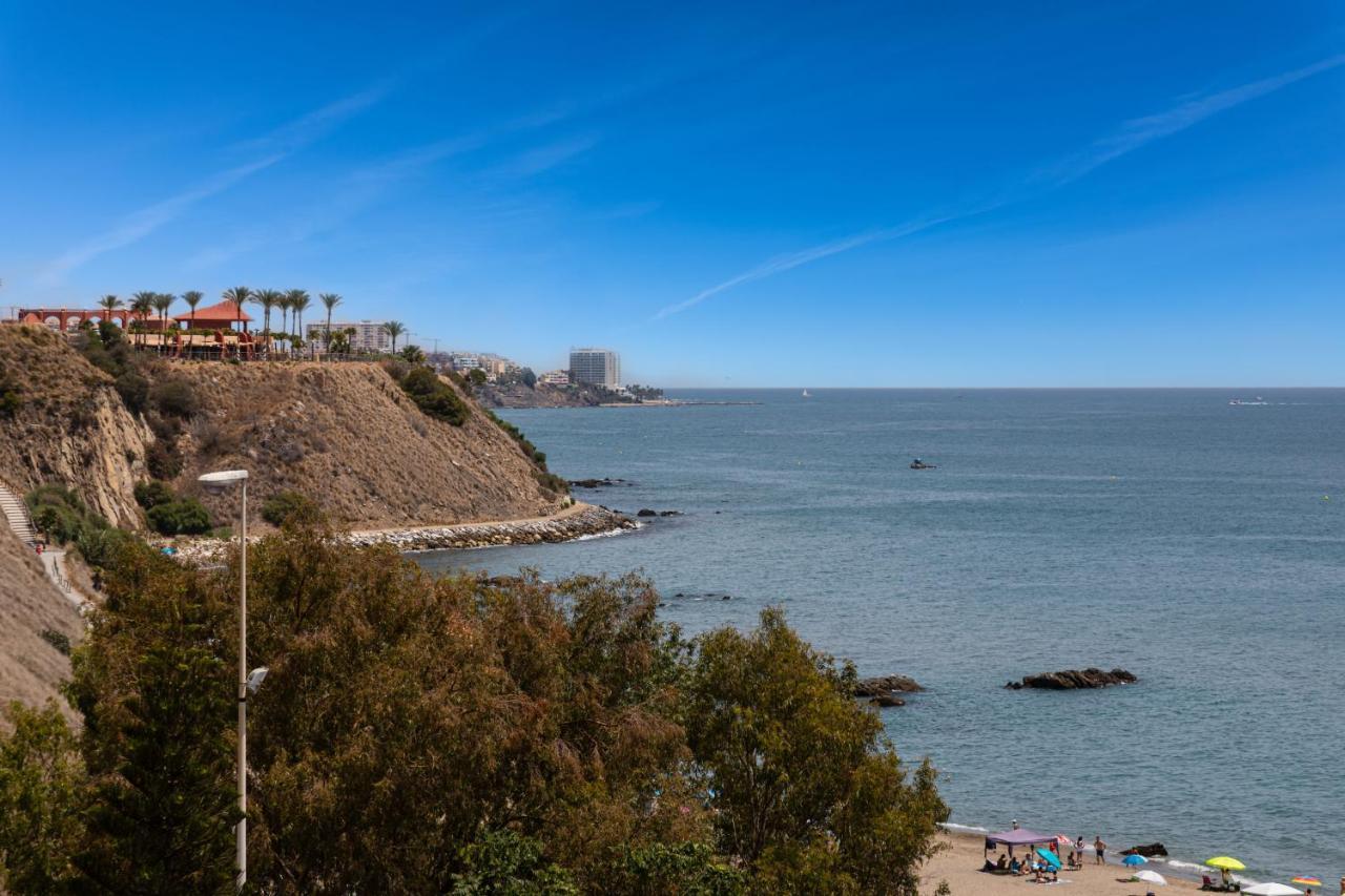 100% Seaview, 2 Minutes To The Beach And Parking Benalmádena Kültér fotó