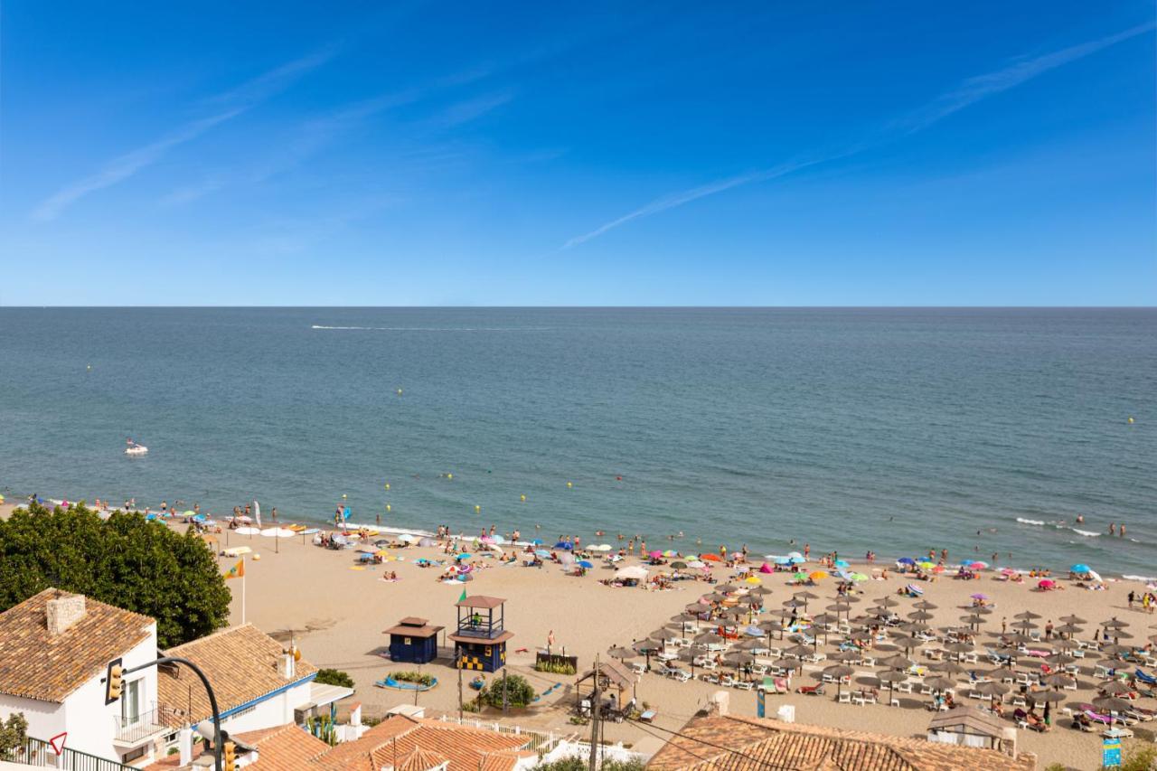 100% Seaview, 2 Minutes To The Beach And Parking Benalmádena Kültér fotó