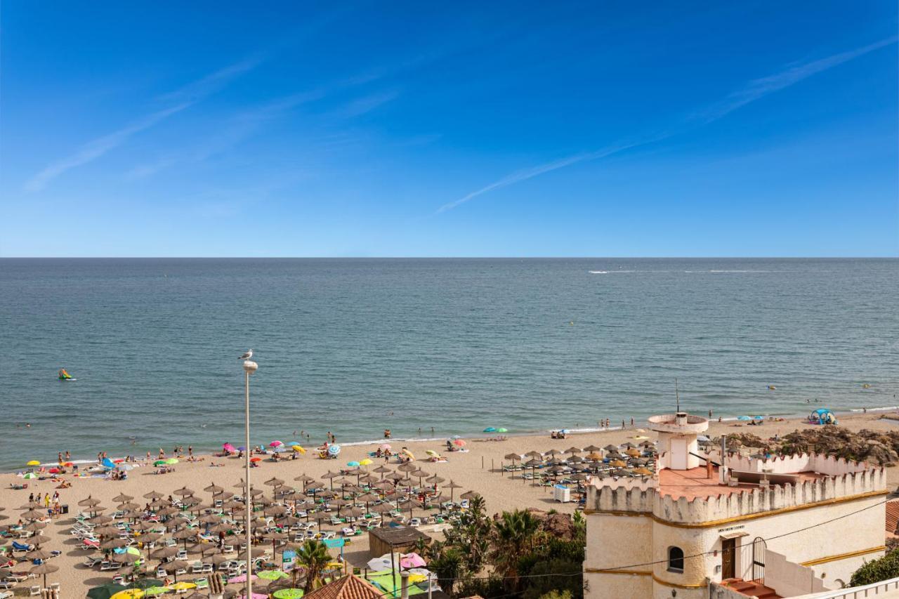 100% Seaview, 2 Minutes To The Beach And Parking Benalmádena Kültér fotó